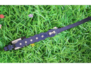 Collar Tachas Con Huesito